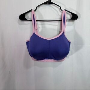 Natori 731050 Yogi High Impact Sports Bra - Dewberry/Blossom - Size 38H